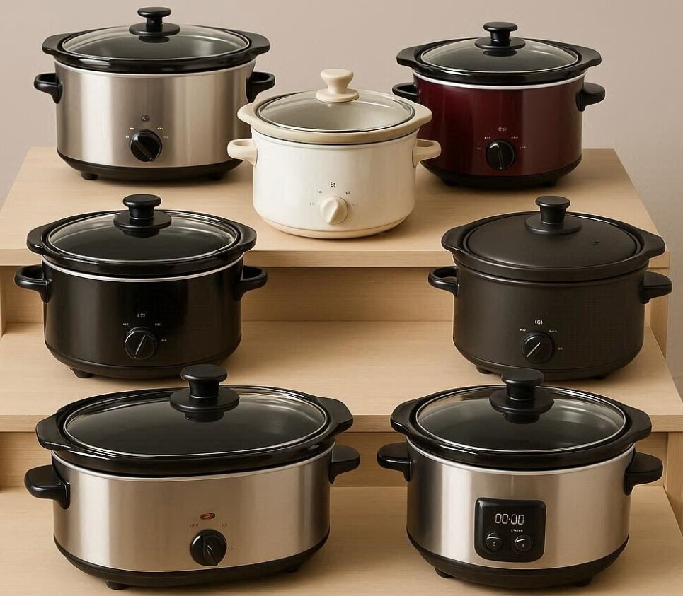 slow cooker display